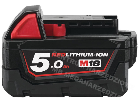 MILWAUKEE akumulator 18V 5,0Ah Li-Ion M18B5 bateria