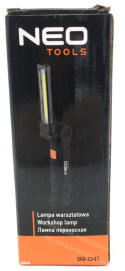 NEO TOOLS Lampa warsztatowa LED 200lm ledowa akumulatorowa COB 99-041