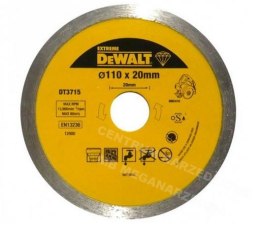 DEWALT TARCZA DIAMENTOWA 110 x 20mm DT3715 do DWC410 DEWALT