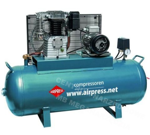 AIRPRESS SPRĘŻARKA OLEJOWA K200 - 600 200L/4KM/3KW/12bar 600l/min