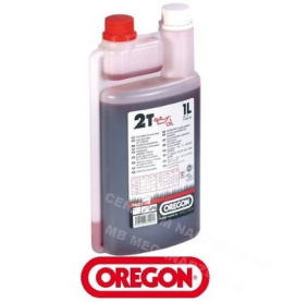 MIXING OIL 1L OREGON RED WITH DISPENSER