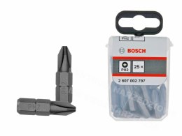 BOSCH KOŃCÓWKA WKRĘCAJĄCA EXH PH2 x 25mm 25szt.