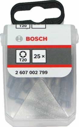 BOSCH KOŃCÓWKA WKRĘCAJĄCA EXH T20 x 25mm 25szt. BOSCH