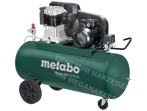 METABO SPRĘŻARKA OLEJOWA 400V 200L MEGA 580-200 D