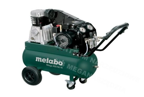METABO SPRĘŻARKA OLEJOWA 230V 50L 260 l/min MEGA 400-50 W