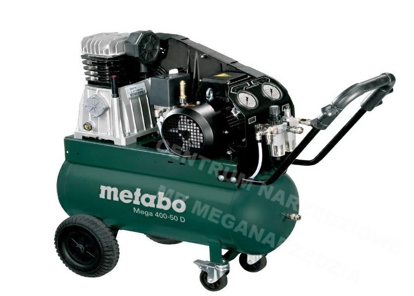 METABO SPRĘŻARKA OLEJOWA 400V 50L 260 l/min MEGA 400-50 D