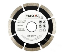 YATO TARCZA DIAMENTOWA SEGMENTOWA 115 x 22,2mm 6002