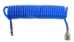 YATO Przewód / Wąż Pneumatyczny Spiralny 5,5mm X 8mm X 5m Poliuretanowy