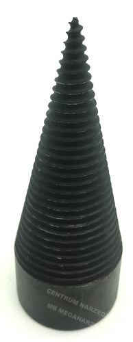 CONE DRILL FOR SPLITTING WOOD ADAPTERS