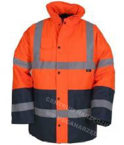 BETA kurtka długa ostrzegawcza pomarańczowo-granatowa XL