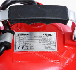 MAR-POL Pompa z rozdrabniaczem 750w red