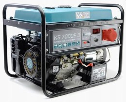 KÖNNER & SÖHNEN Generator Prądotwórczy Benzynowy 5,0kW 230/400V KS 7000E-3