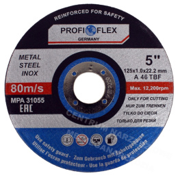 PROFI-FLEX  Tarcza do metalu 125x1,0