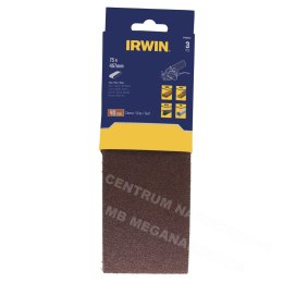 IRWIN Pasy bezkońcowe do elektronarzędzi 75mm x 457mm, P 40 /do metalu, drewna, farby i tworzyw szt